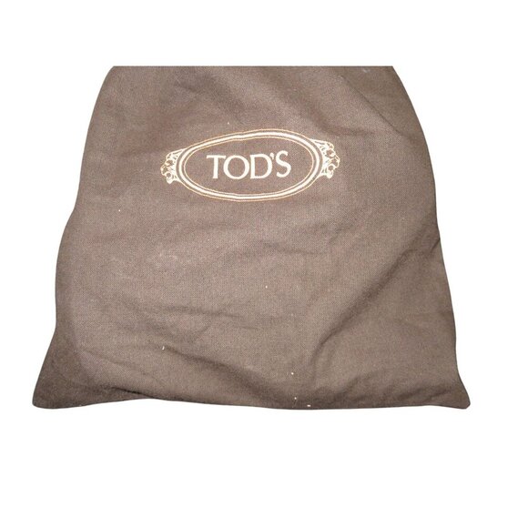 TOD'S Black Italian Leather & Suede Platform Ankle Boots 40.5 US 10 w/ Dustbag - Picture 15 of 15